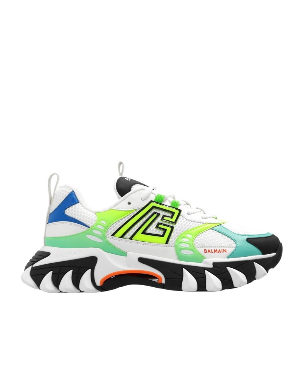 Balmain Green B-East Pb Trainers for men