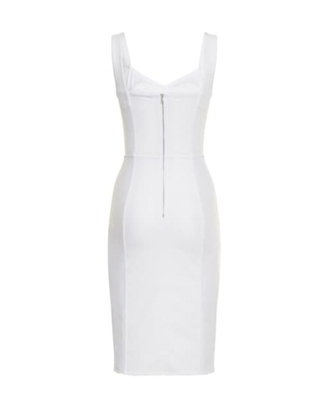 Dolce & Gabbana White Lace Mini Dress