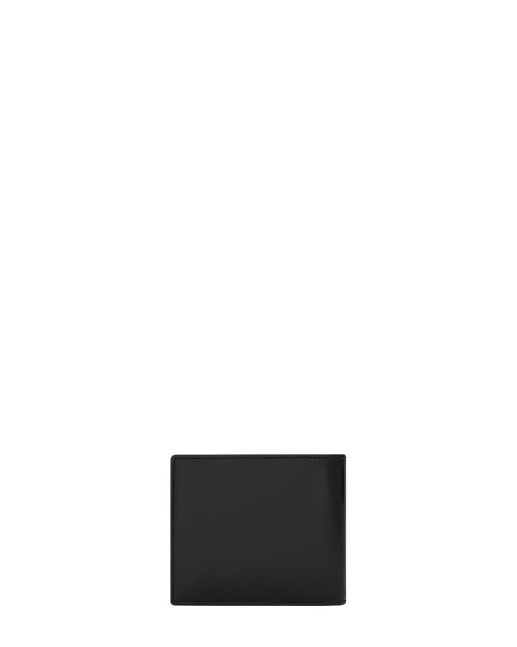 Saint Laurent Black Logo Wallet for men