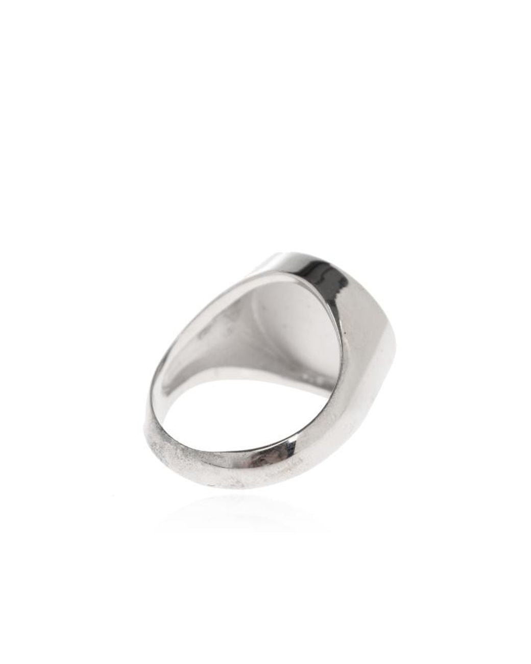 Dolce & Gabbana Gray Signet Ring for men