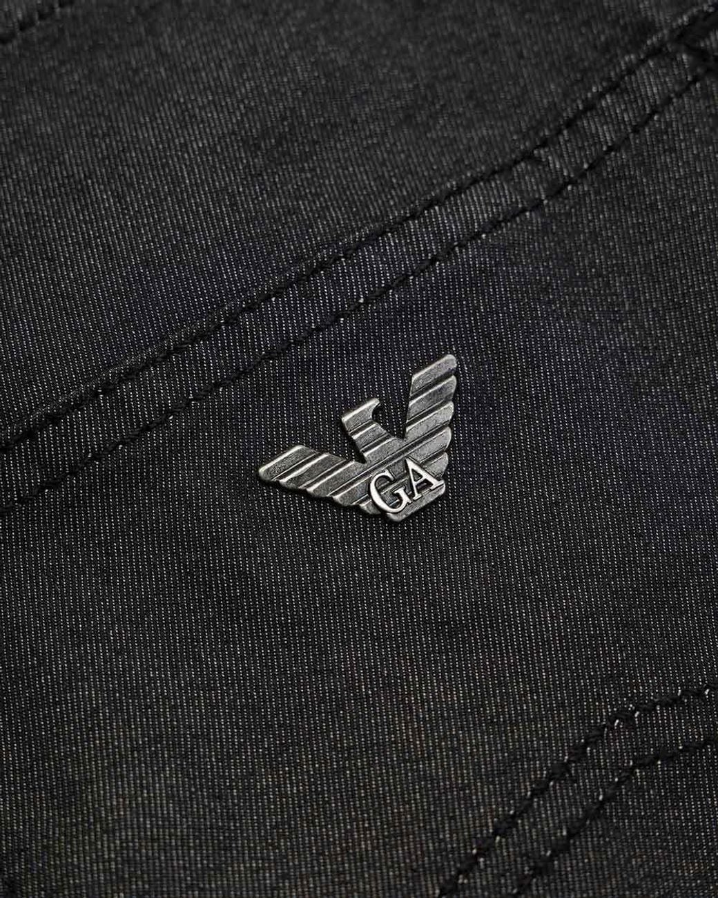 Armani Jeans Gray Logo Jeans for men