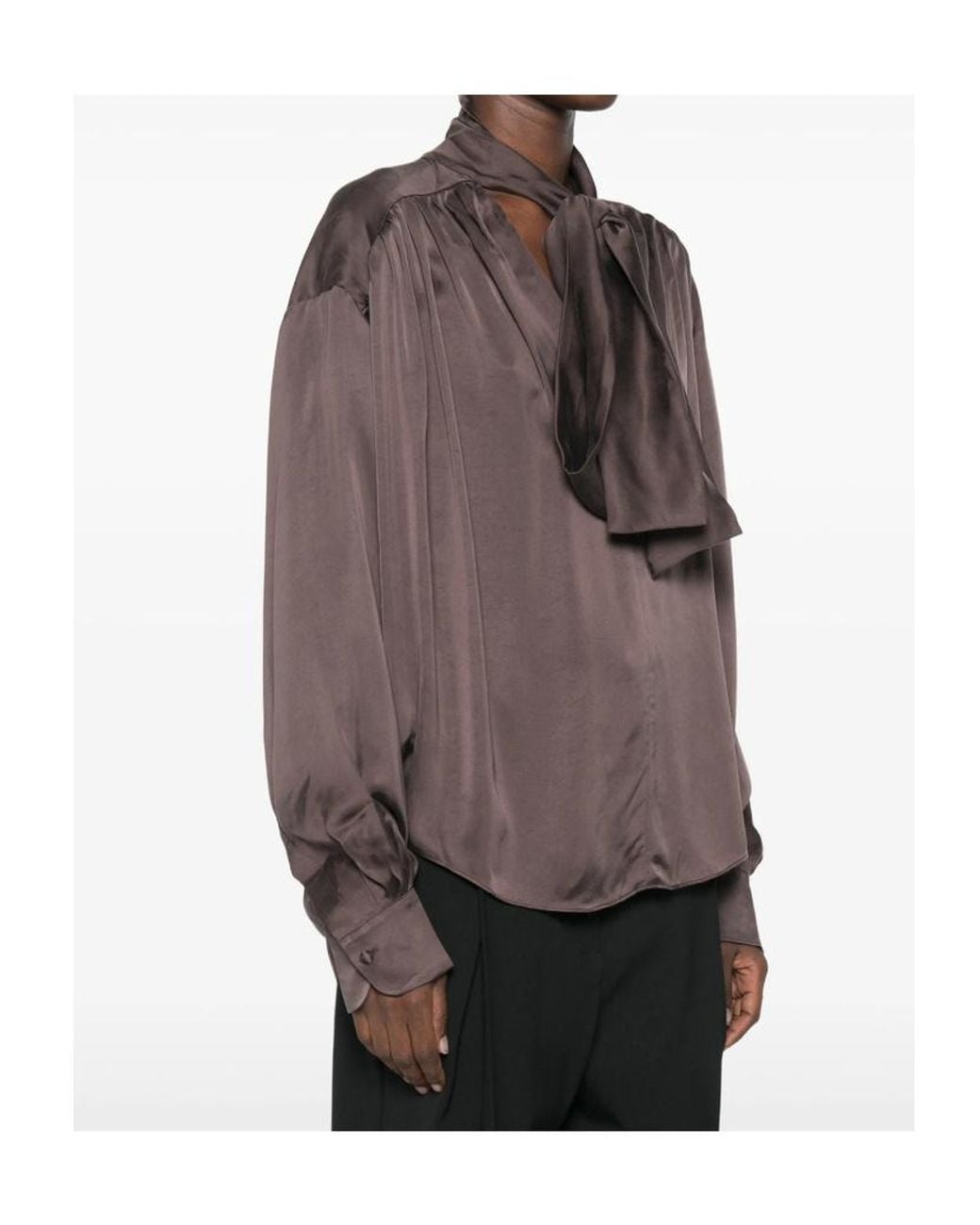 ANDAMANE Brown Long-Sleeved Shirt