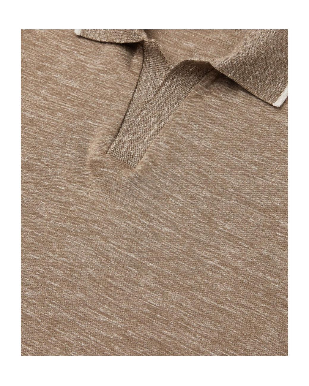 Loro Piana Natural Suraj Tal Polo Shirt for men