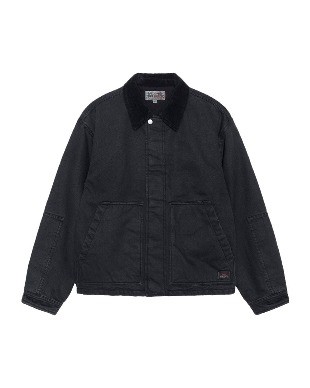 Stussy Blue Quilted Cotton Clothes for men