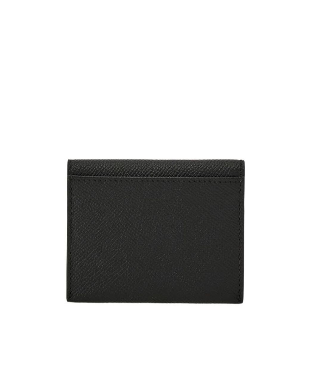 Ferragamo Black Ferragamo Gancini Card Case