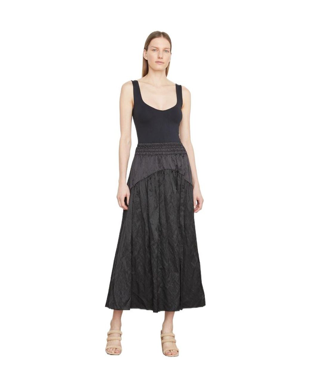 Vince Black Sleeveless Dress