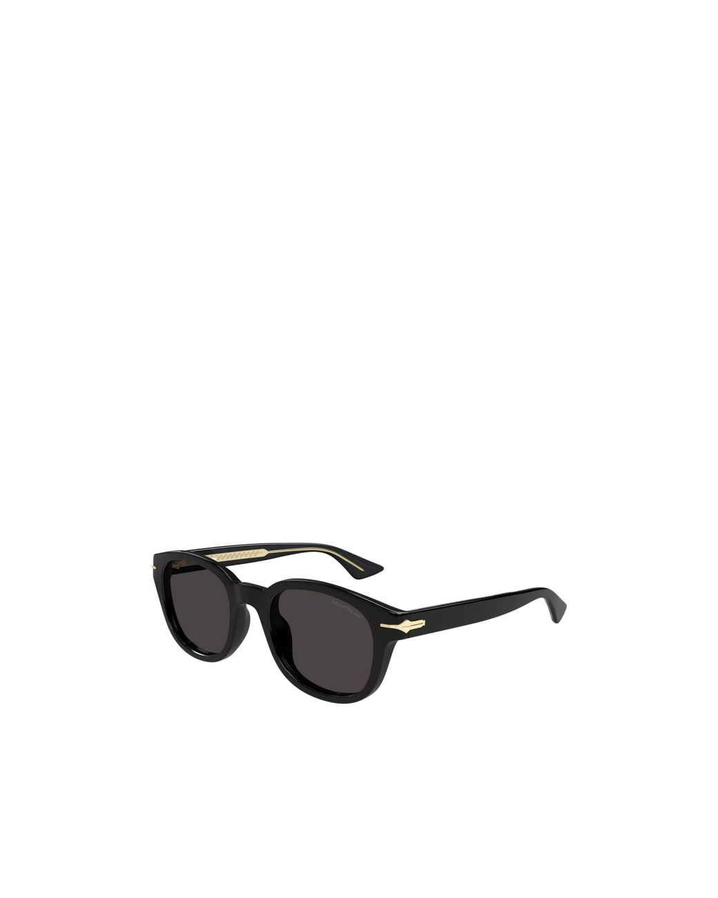 Montblanc Black Eyewear Square Frame Sunglasses for men