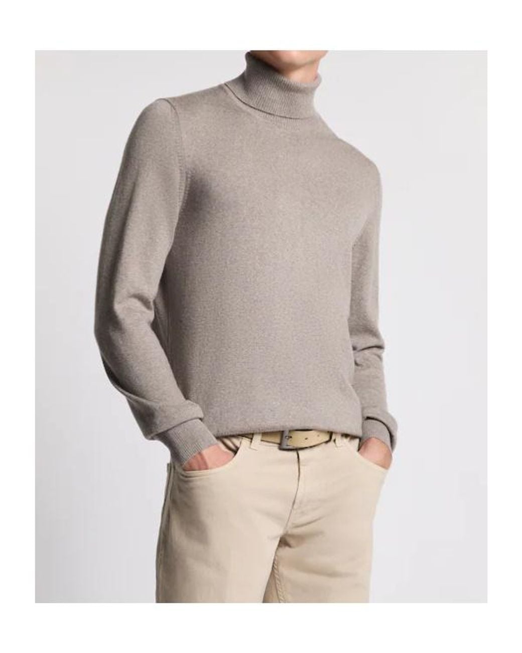 Fay Gray Turtleneck Knitwear for men