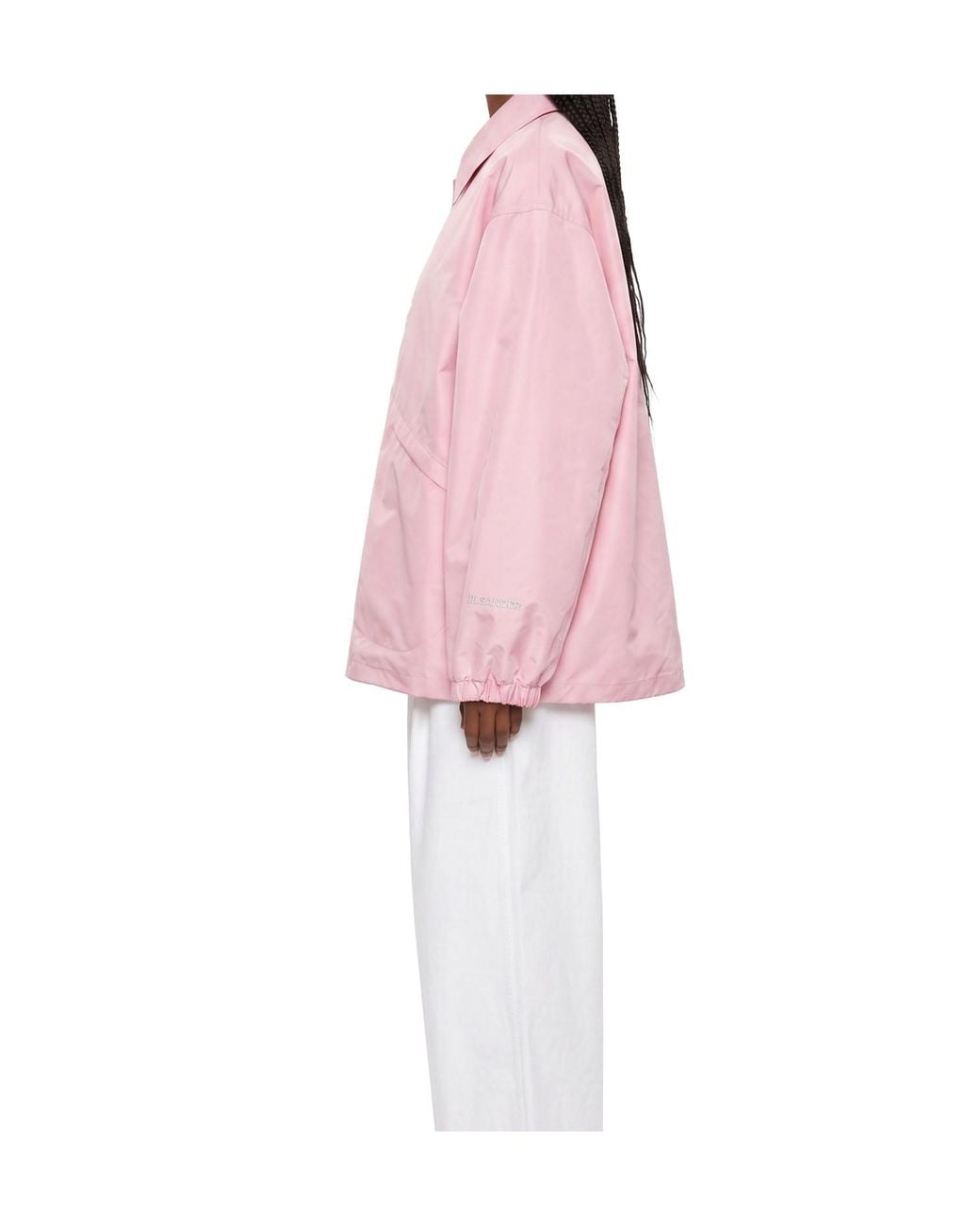 Jil Sander Pink Long-Sleeve Casual Jacket