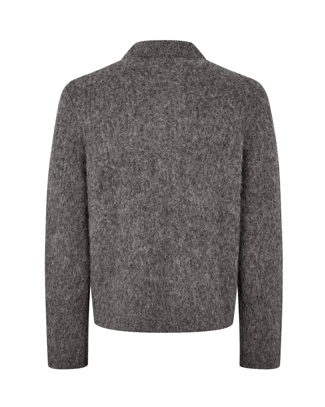 Samsøe & Samsøe Gray Point Collar Zip Jacket for men