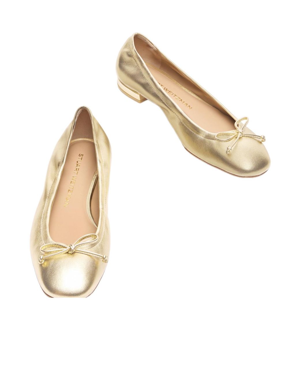 Stuart Weitzman Natural Bria Ballet Flat