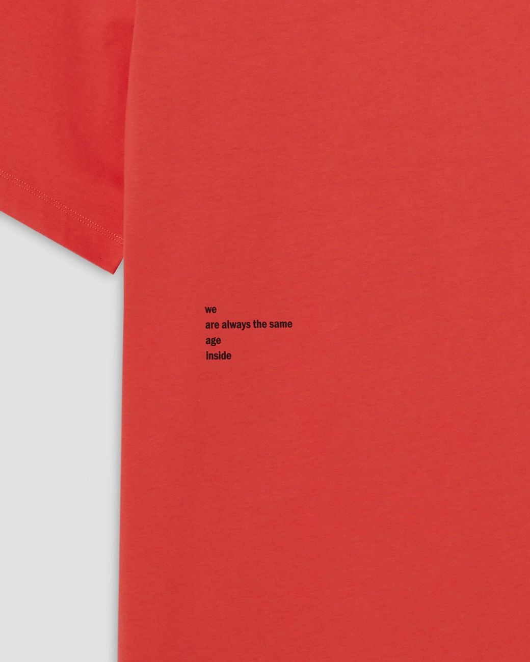 OAMC Red Open-Necked Shirt for men