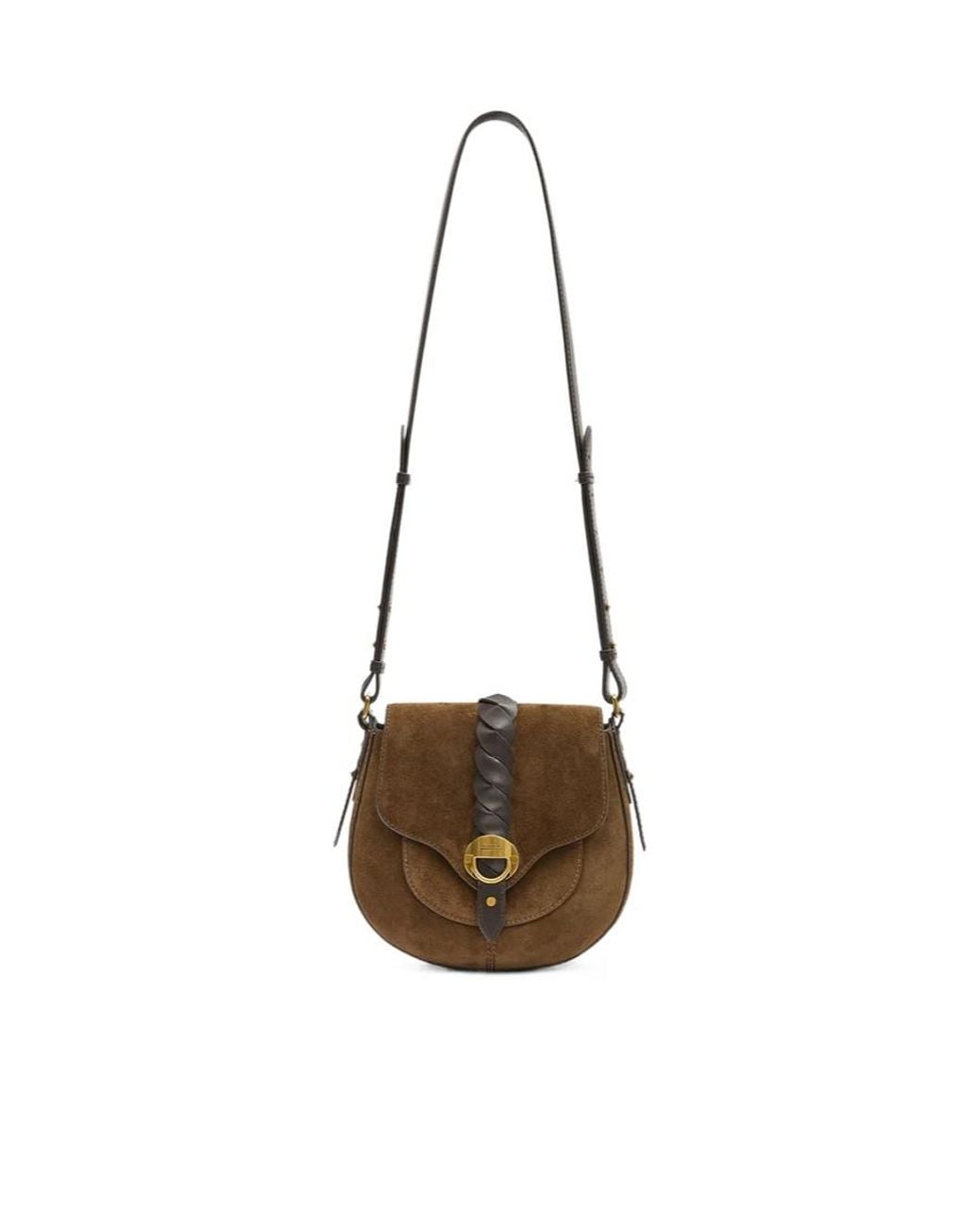 Isabel Marant Green Altay Small Crossbody Bag