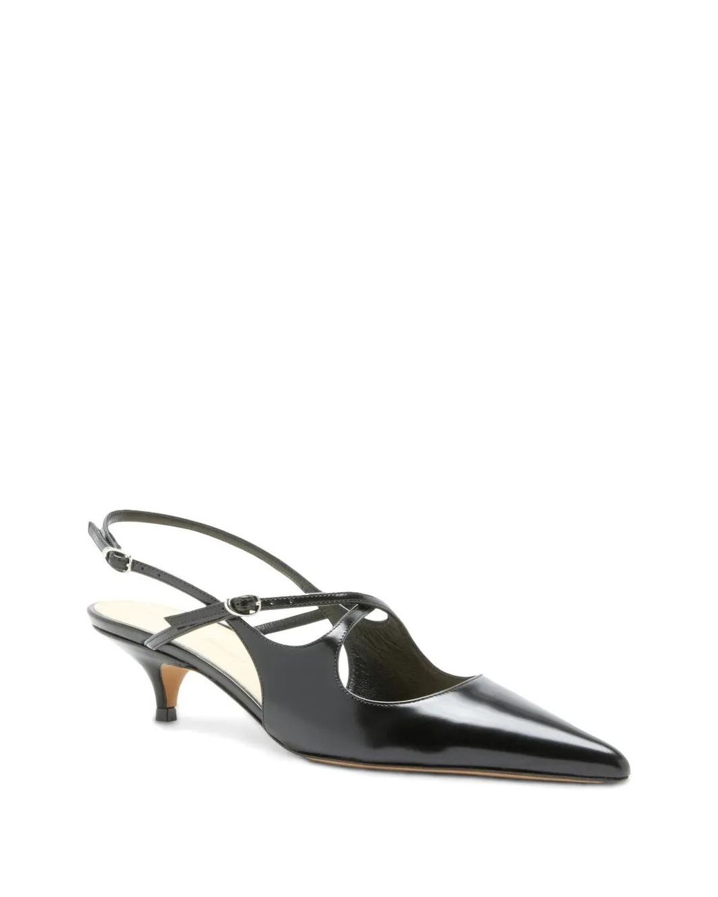 Proenza Schouler Black Slingback Pumps