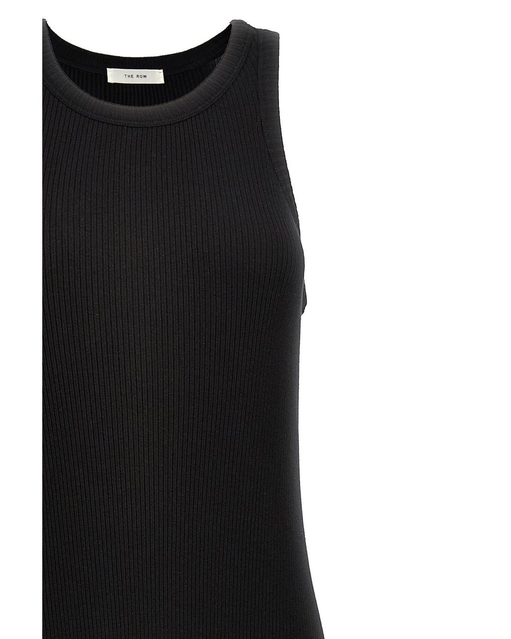 The Row Black Sleeveless Dress