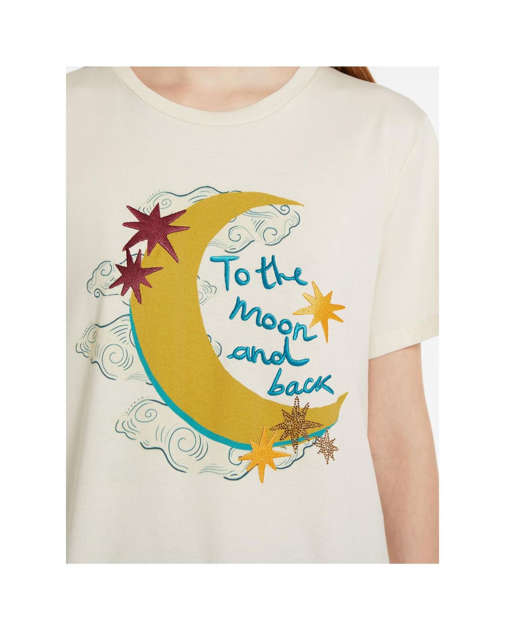 Weekend by Maxmara White Crew Neck Short-Sleeve T-Shirt