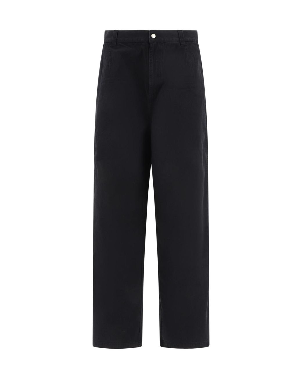 Stussy Black Work Casual Pants for men