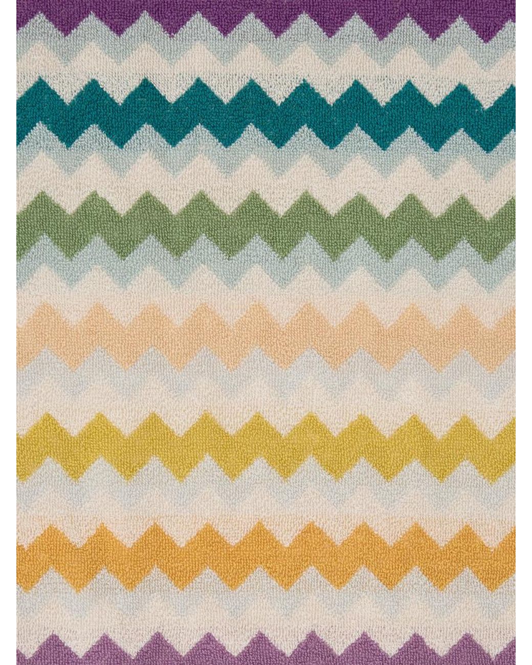 Missoni Gray Watamu Zigzag Beach Towel