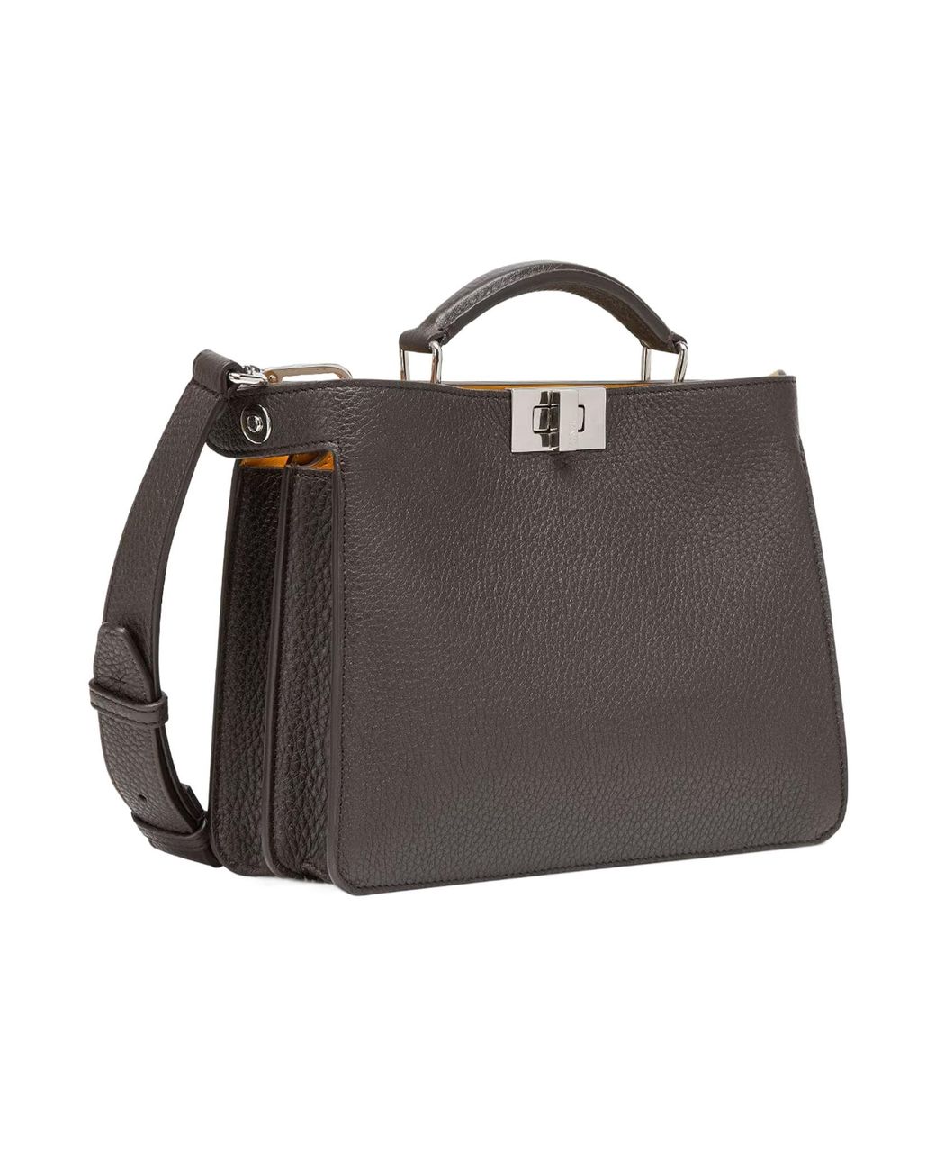 Fendi Black Peekaboo Iseeu Mini Tote Bag for men