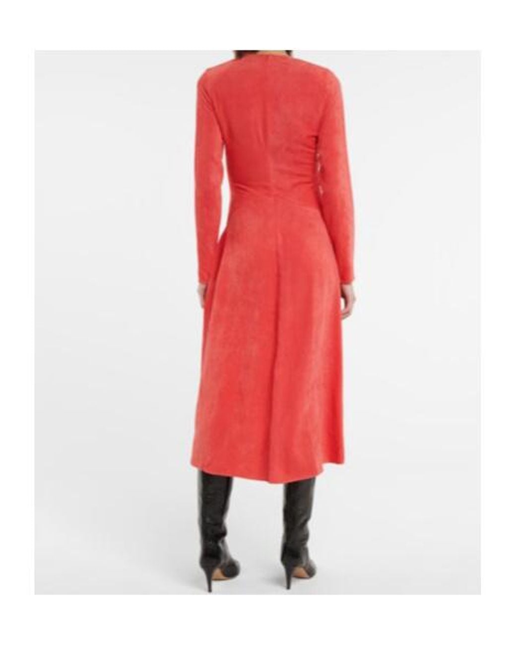 Isabel Marant Red Havena Midi Dress