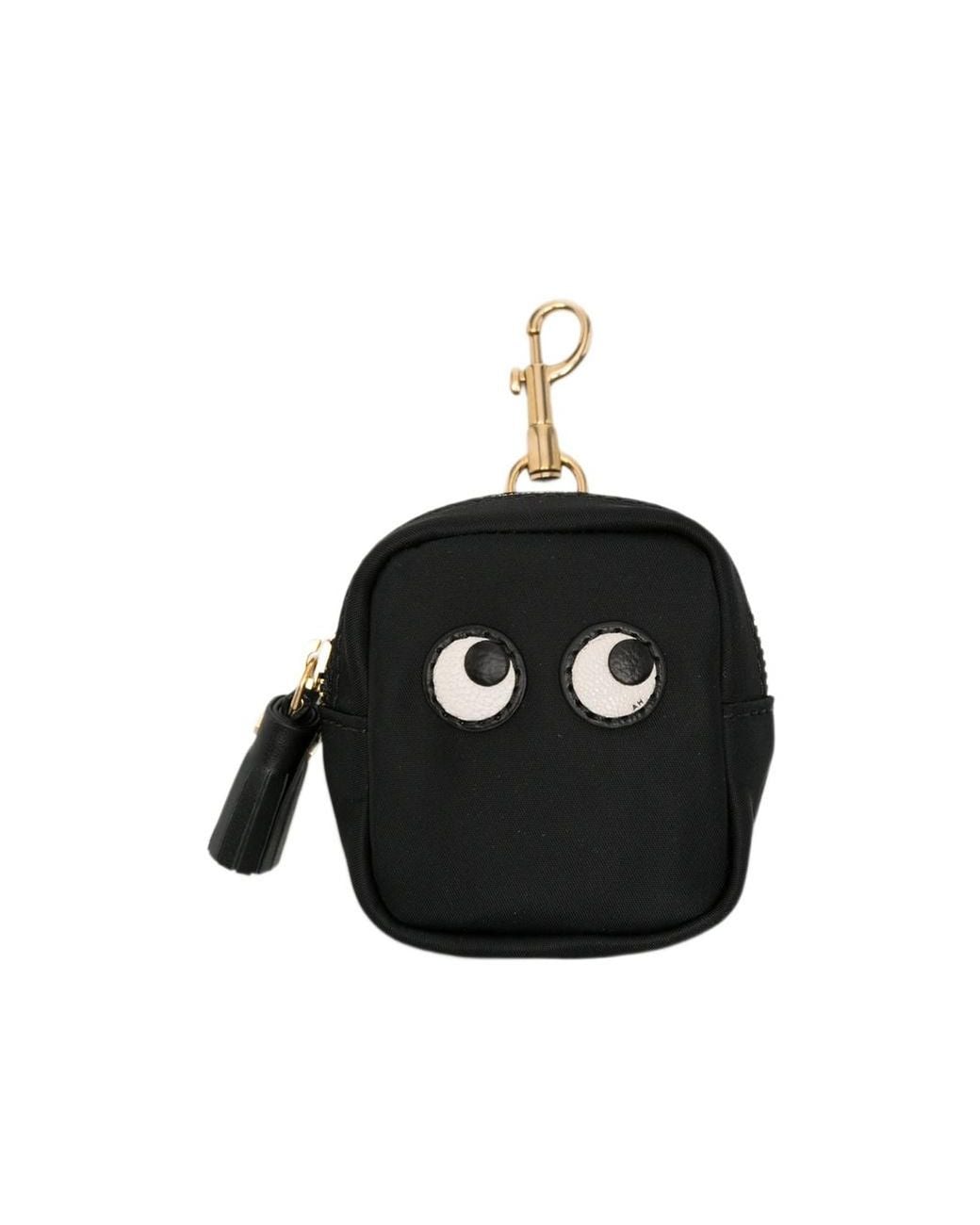 Anya Hindmarch Black Zippered Wallet