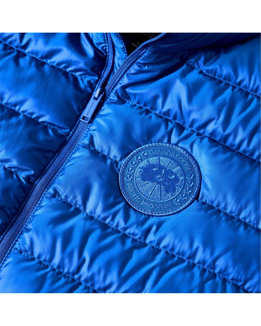 Canada Goose Blue Logo Patch Vest for men