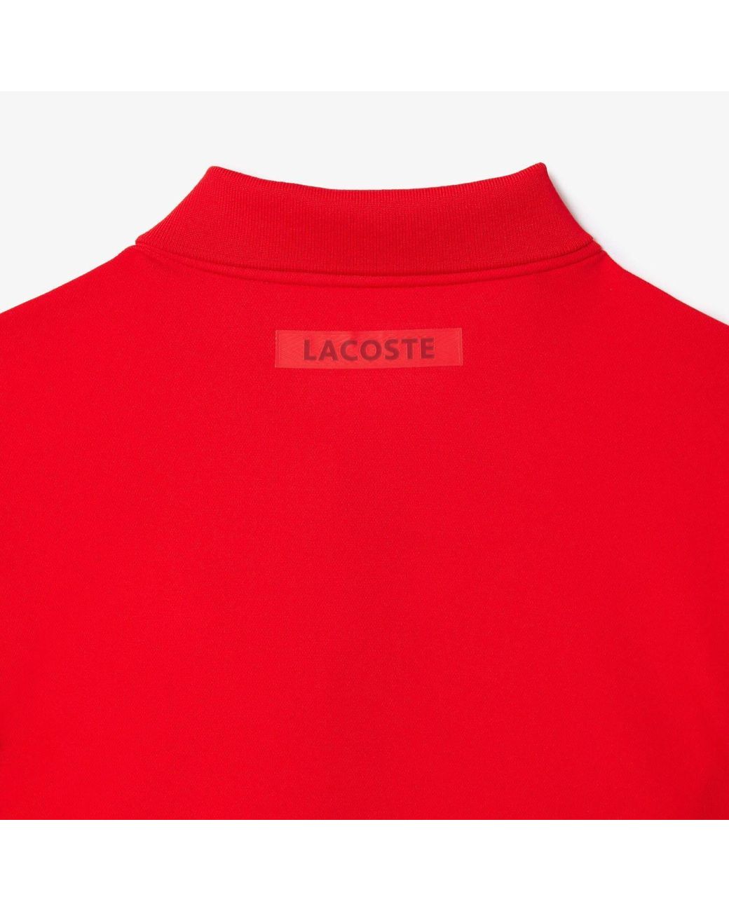Lacoste Red Versatile Shortsleeve Top for men