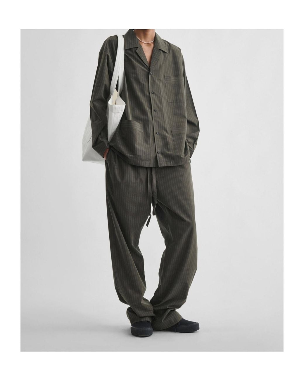 Phoebe Philo Gray Pyjama Trousers