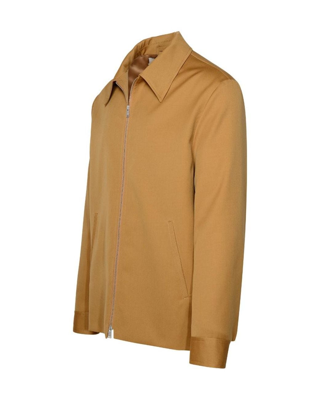 Lanvin Brown Classic Zipped Jacket for men