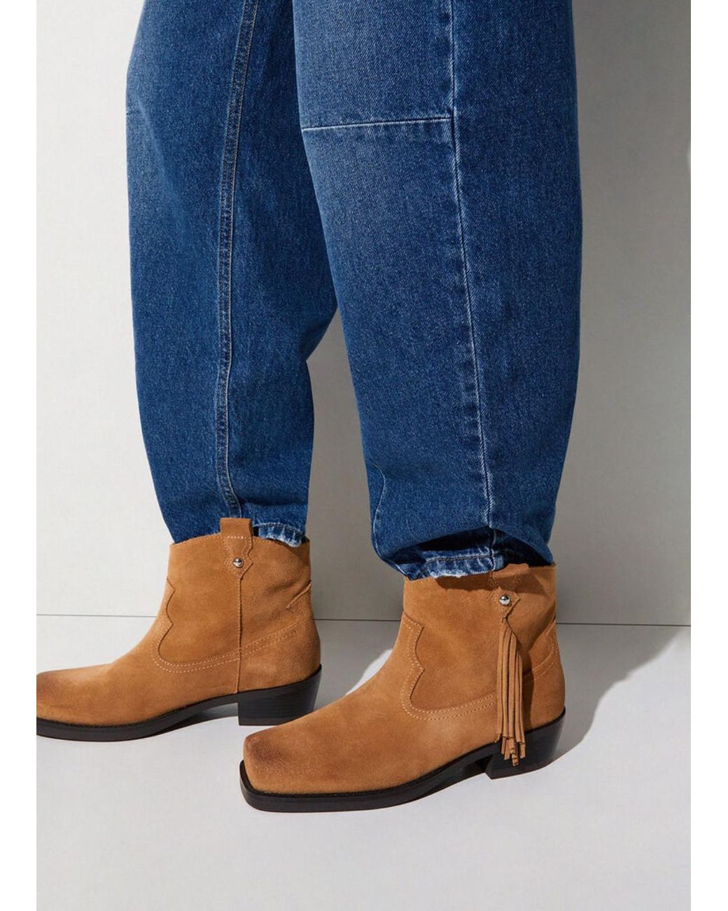 Liu Jo Blue Studded Back-Pocket Jeans