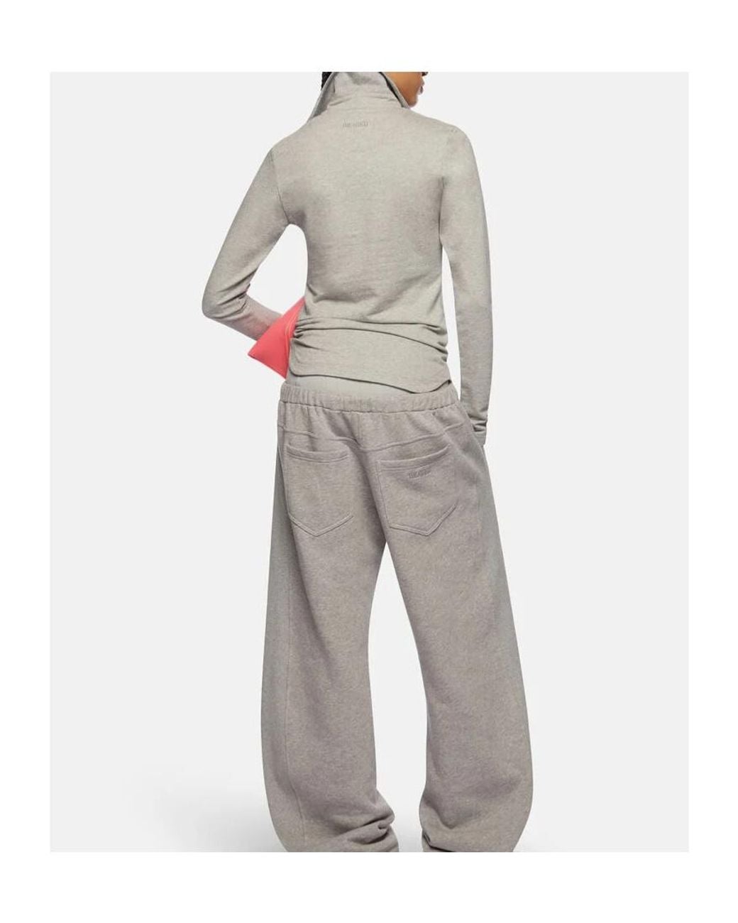 The Attico Gray The Asymmetric Top