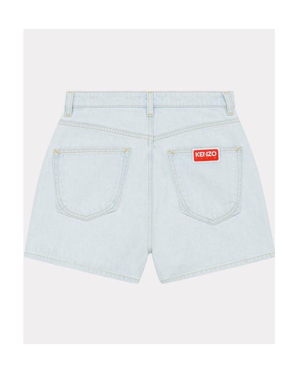KENZO Blue Denim Shorts