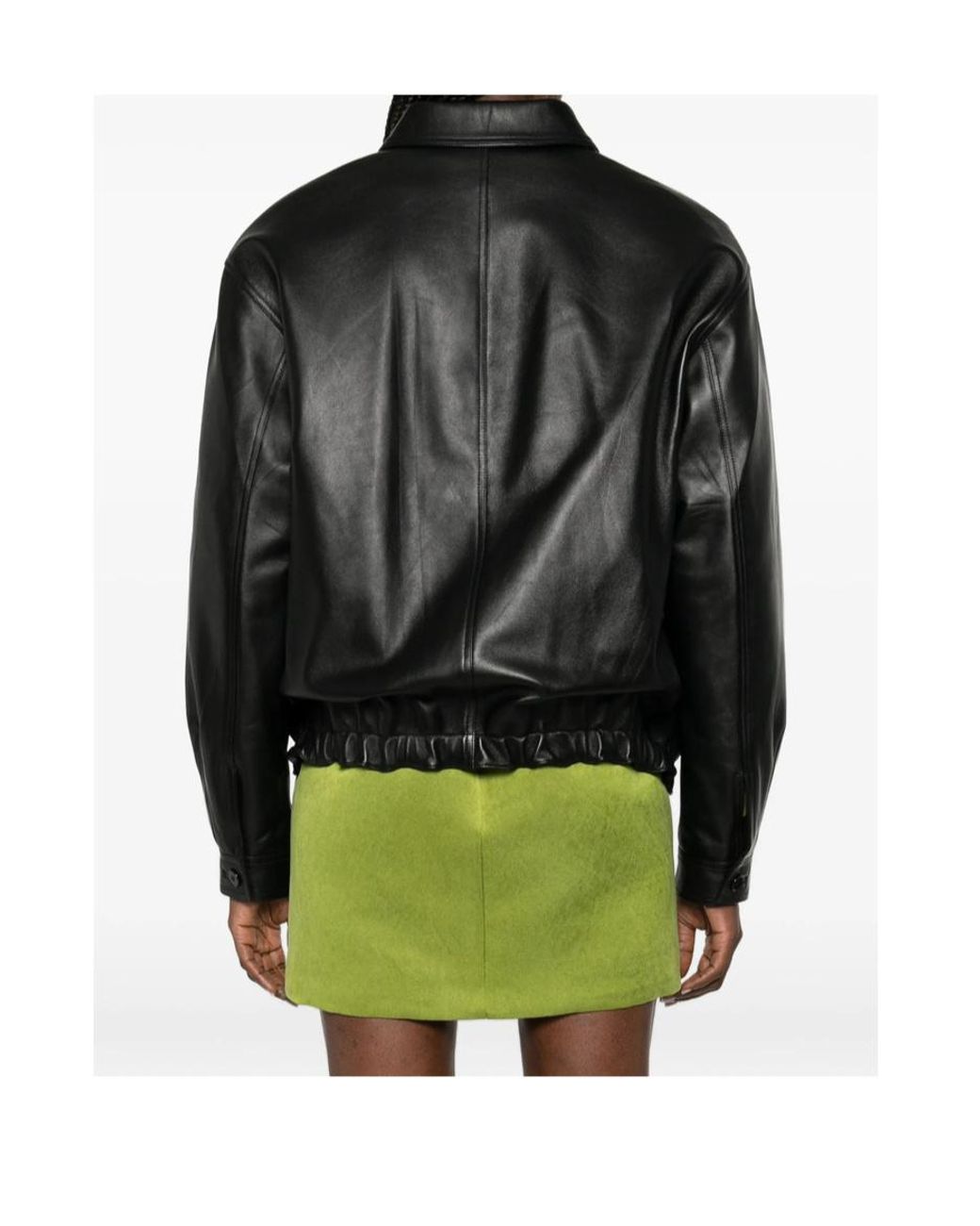 Prada Black Nappa Leather Jacket
