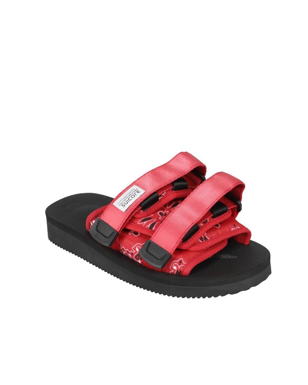 Suicoke Red Logo Slippers