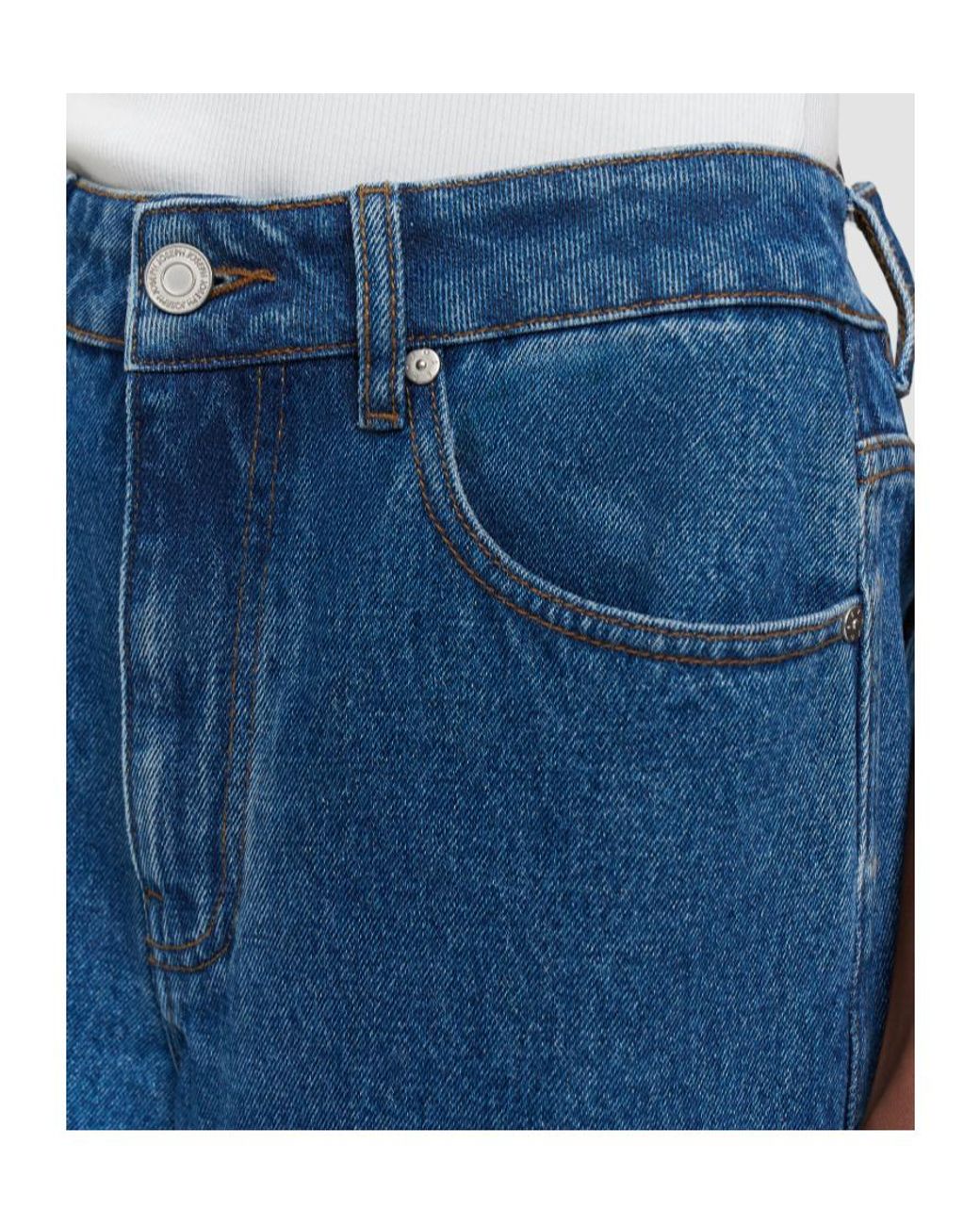 Joseph Blue Zamtam Wide-Leg Jeans