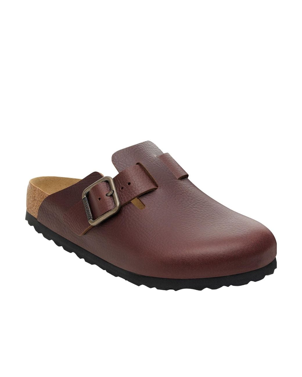 Birkenstock Brown Boston Buckle Sandals for men