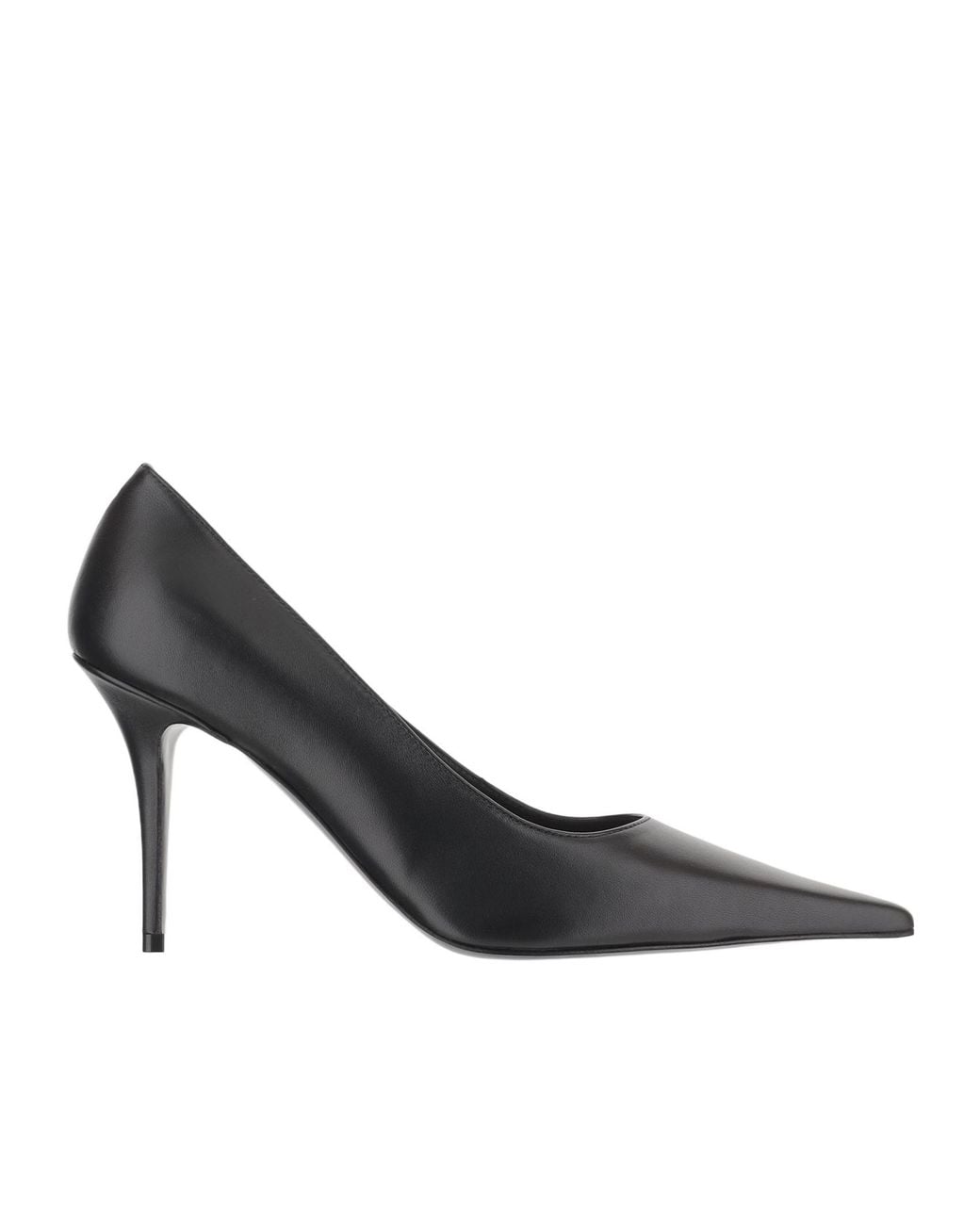 AMINA MUADDI Black Pointed High Heels