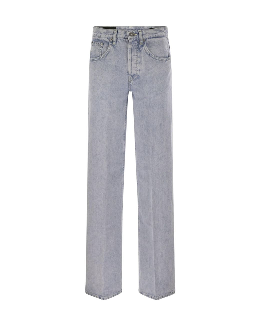 Dondup Gray Straight Leg Jeans