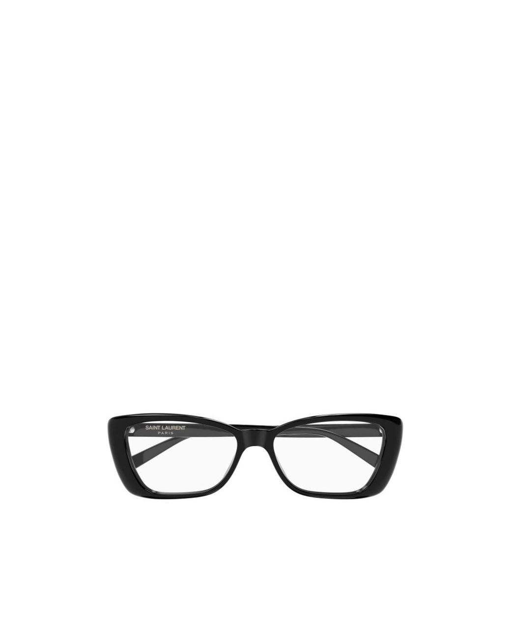 Saint Laurent White Sl 943 Cat-Eye Frame Glasses