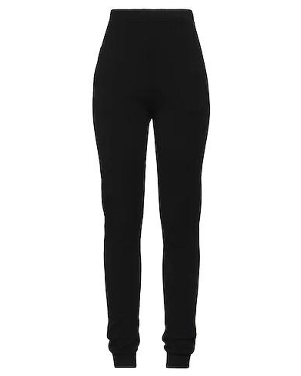 Saint Laurent Black Cashmere Tapered Pants