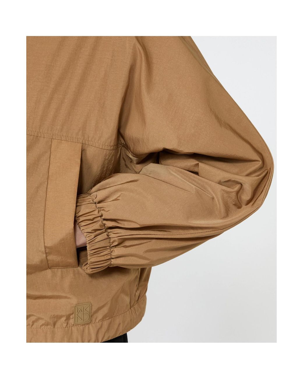 Weekend by Maxmara Brown Wkdnuraghe Water-Repellent Windbreaker
