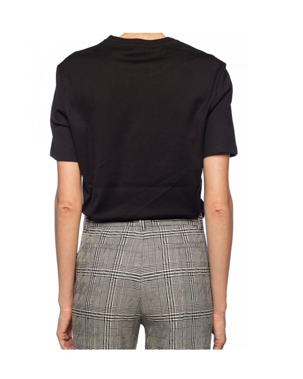 Versace Black Micro-Label T-Shirt
