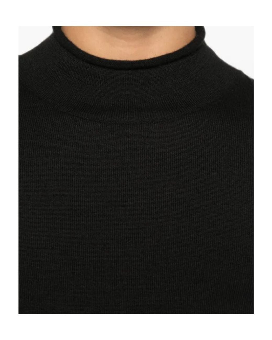 The Row Black Phaed Sweater