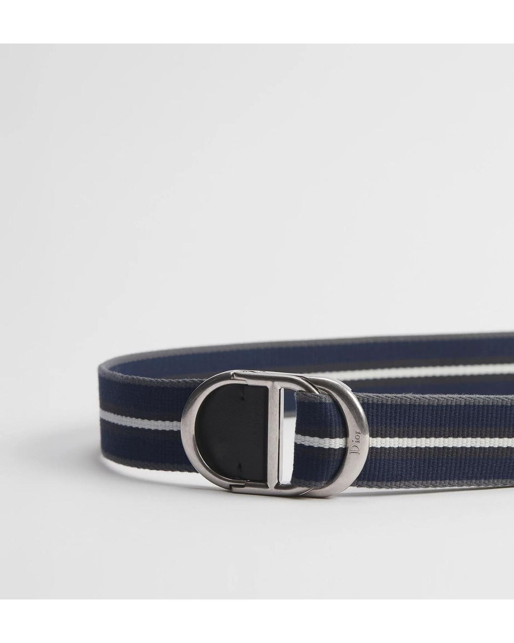 Dior Black Cd Belt for men