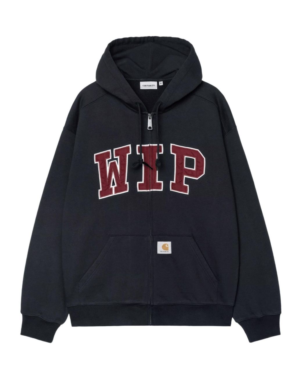 Carhartt Blue Zip-Up Hoodie for men