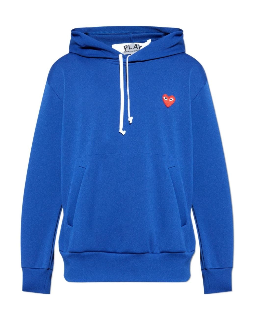 COMME DES GARÇONS PLAY Blue Long Sleeve Sweatshirt for men