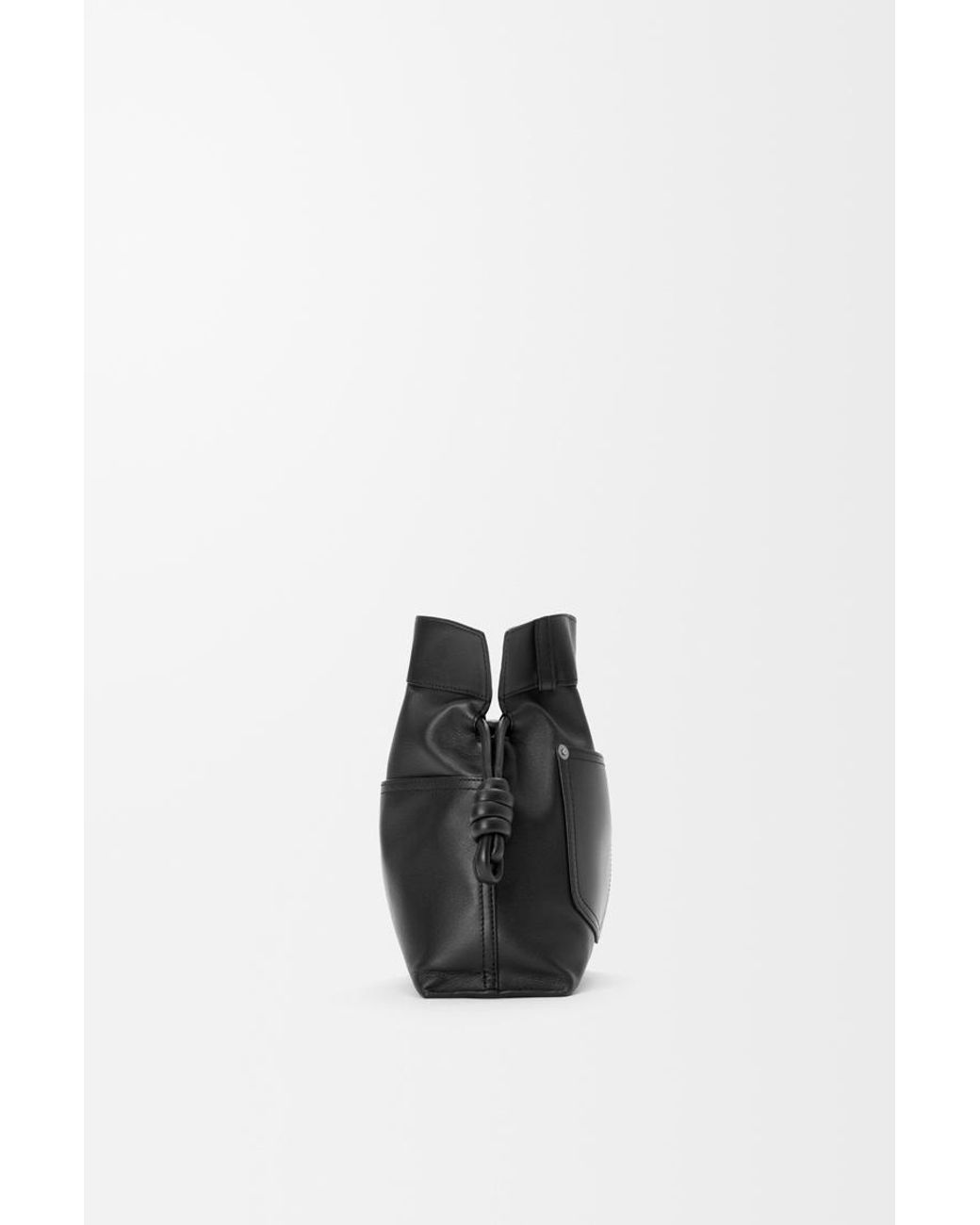 Loewe Black Flamenco Medium Shoulder Bag