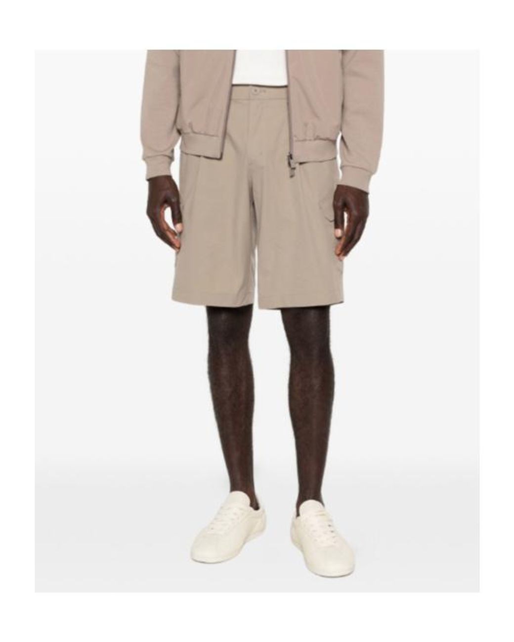Herno Natural Front Pocket Shorts for men