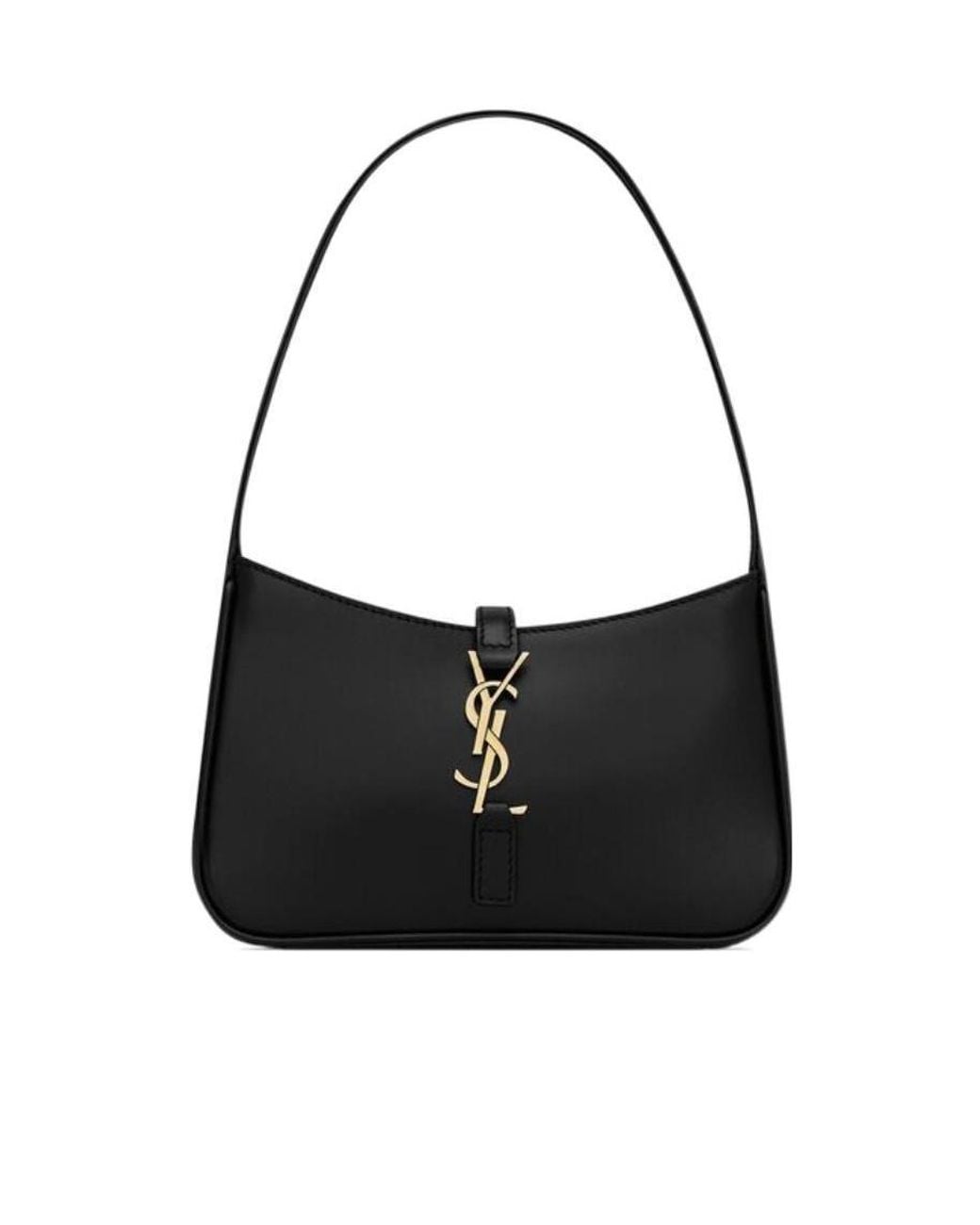 Saint Laurent Black Le 5 À 7 Mini Shoulder Bag