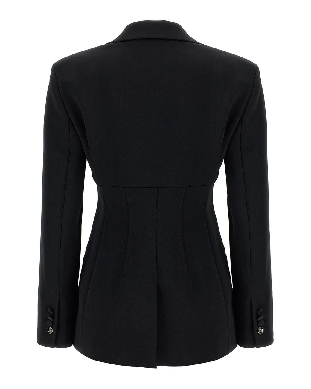 Max Mara Black Oreste Single-Breasted Blazer